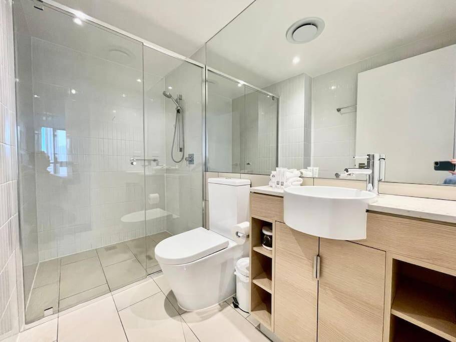 Broadbeach Apartment Level 10 With Beach Views غولد كوست المظهر الخارجي الصورة